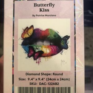 Diamond art club butterfly kiss